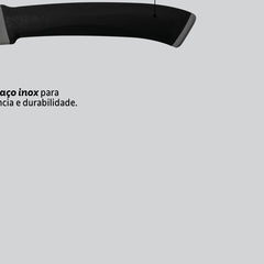 Faca Para Tomate Tramontina Felice Aço Inox Cabo Polipropileno 4 Polegadas Lâmina Microsserrilhada