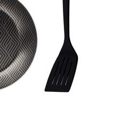 Frigideira Tramontina Paris Antiaderente Starflon Max 20 cm 0,8 L Com Espátula De Nylon Chumbo