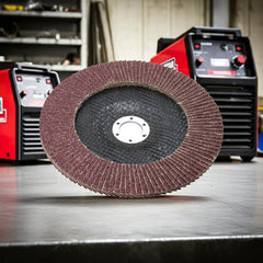 Disco Flap 180 mm G120 Fibra Cônico Aço Tradestar