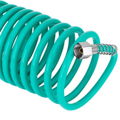 Mangueira De Ar Espiral Encaixe Rosca 1/4 Npt 10 Metros Stels 5700455 Pressão 18 Bar