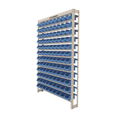 Estante Gaveteiro com 108 Gavetas n3 Azul e bege Presto