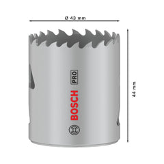 Serra Copo Bosch Pro Multi Material Cobalto 43 mm 1.11/16''