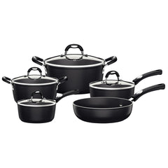 Jogo De Panelas 5 Peças 3 Mm Indução Starflon Premium Tramontina Mônaco Preto