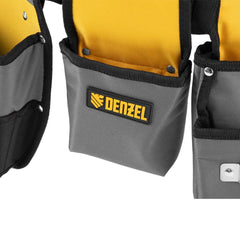 Cinto Porta Ferramentas 14 Bolsos 12kg 4 Litros Cintura Profissional Denzel