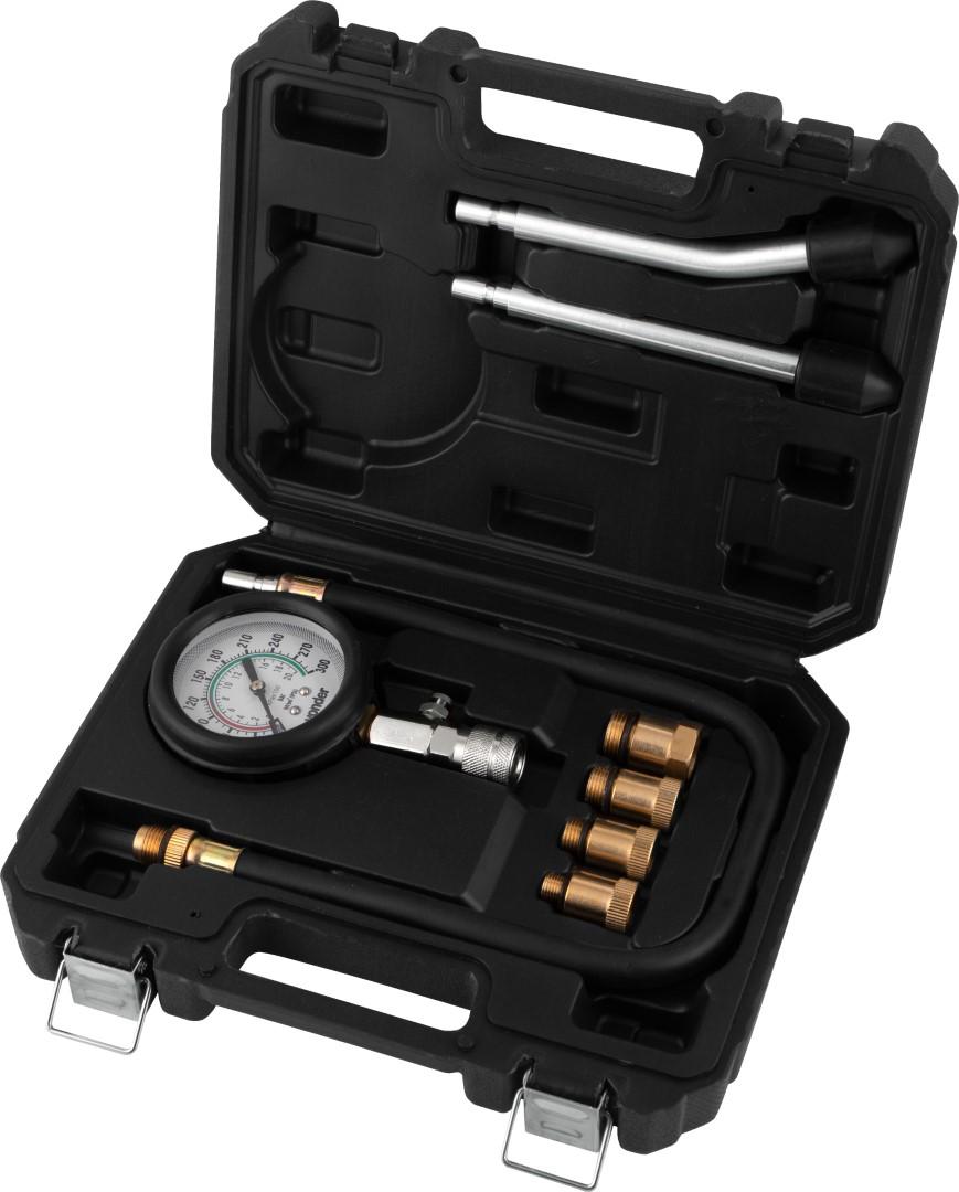 Medidor de Compressão p/ Motor c Adaptadores 0300 Psi Vonder