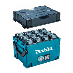 Maleta de Recarga de Baterias Portátil Makita BCC02 1914V1-8 Profissional Sem Baterias