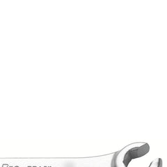 Chave Poligonal Aberta 17x19 mm 3118 Aço Cr-V Cromado Durabilidade Premium Alta Resistência Tramontina Pro