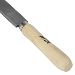 Lima Chata MTX 250mm Cabo Madeira Corte Cruzado Duplo Nº2 Aço Carbono Ferramenta Metalurgia