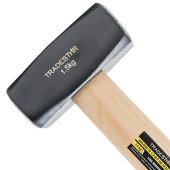 Marreta 1,5 Kg Quadrada Cabo Madeira Tradestar