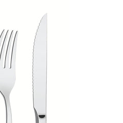 Faqueiro 72 Peças Inox Berlin Tramontina Com Facas Para Churrasco Forjadas Brilho