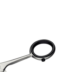 Tesoura Para Cabelo Tramontina Fio Desbaste 5,5 Aço Inox Profissional Com Anéis De Silicone E Apoio
