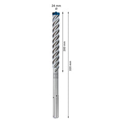 Broca Para Concreto Bosch Expert Sds Max-8X Ø24X200X320mm