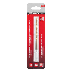 Broca Aço Rápido Nitreto Titânio 6,5mm Haste Sextavada 1PC MTX Profissional