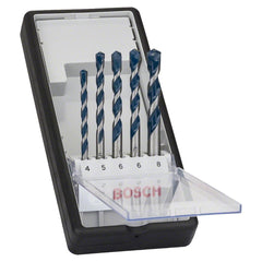 Jogo De Broca Para Concreto Bosch Cyl-5 Ø5-4-6-6-8 mm