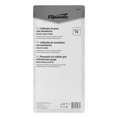 Calibrador de Pneus Pneumático 8 Bar 1/4 Rosca Sparta 5733155 Com Manômetro