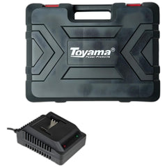 Furadeira e Parafusadeira Impacto Bateria Toyama TBT18ID13-KC 18V 13mm Motor Brushless Kit Carregador Maleta Profissional