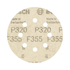 Disco De Lixa Bosch Pro F355 125mm Grano 320 - 5 Unidades