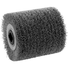 Roda Escova Remoção 100x100mm Furo 19mm 6000Rpm Aço Inox Vonder Pev1380