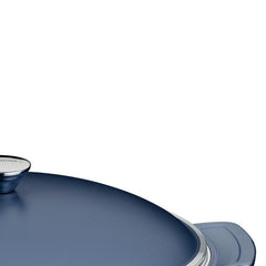 Frigideira 32 Cm 4,3 L Alumínio Forjado Starflon Indução Tramontina Lyon Azul Elementar