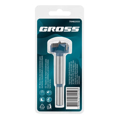 Broca Forstner 25mm Haste Cilíndrica Metal Resistente MTX Precisão Madeira