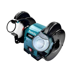 Moto Esmeril 550W 3450 RPM 60Hz com Rebolo Suporte Lamina Afiação Protetor GB801 220V Makita
