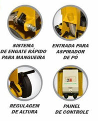 Politriz Buffalo 10'' Monofásica 230V 60Hz Motor 3HP 80360
