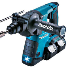 Martelete Combinado 26mm Rotativo Rompedor à Bateria 18V 1250 RPM com Punho DHR264Z Makita