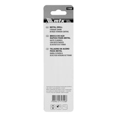 Broca Aço Rápido Nitreto Titânio 4,5mm Haste Cilíndrica 1PC MTX Profissional