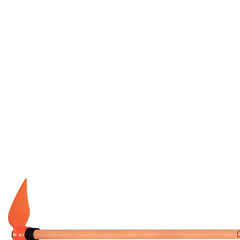 Sacho Coração 120 cm 29 mm Aço Carbono Especial Cabo Madeira Durável Pó Eletrostático Tramontina