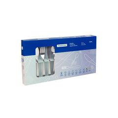 Faqueiro Tramontina Cosmos 24 Peças Aço Inox Facas Churrasco Acabamento Brilho E Fosco Resistente