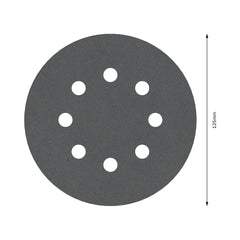 Disco De Lixa Bosch Pro F355 125mm Grano 400 - 5 Unidades
