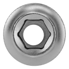 Soquete Sextavado Encaixe 1/2'' Cromo Vanádio 12mm Com Clips Plástico 3/8'' 200 Peças Stels 1384555