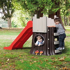 Escorregador Infantil Tronco De Árvore Bel