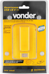 Adaptador Usb 18V s/ Bateria e s/ Carregador Iav 1825 Vonder