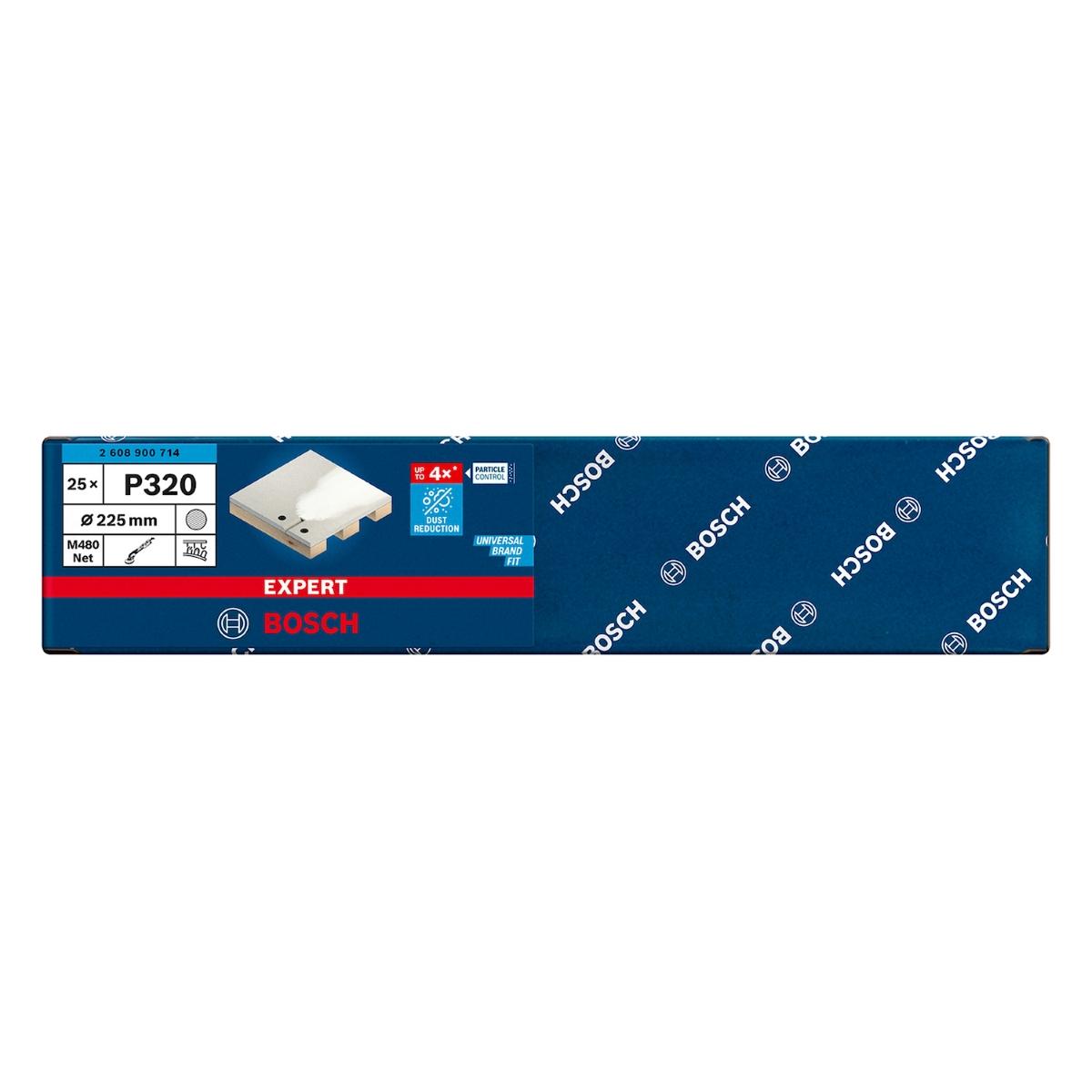 Disco De Lixa Bosch Expert M480 225mm G320 25 Peças