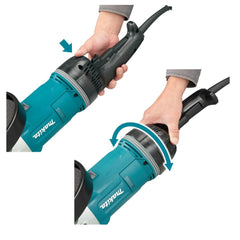 Esmerilhadeira Angular 230Mm Industrial 2800W Com Chave Punho Proteção GA9070 220V Makita