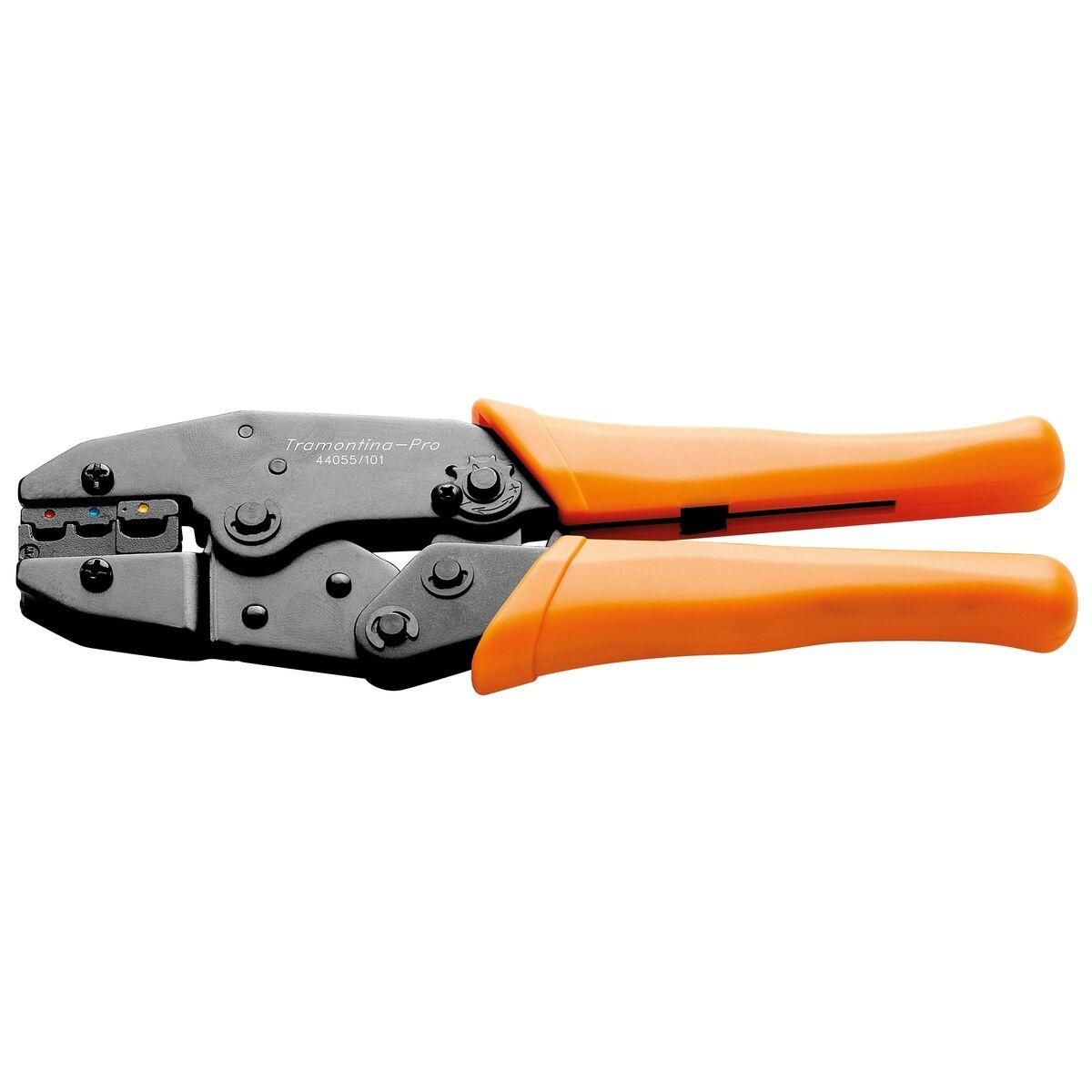 Alicate Crimpador Tramontina PRO 9'' 0.5-6mm² com Mandíbulas Intercambiáveis para Terminais Isolados