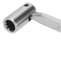 Chave De Aperto Com Soquete Articulada Cromo Vanadio 8-9mm 30° Stels 50HRC