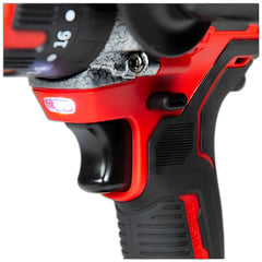 Furadeira e Parafusadeira Impacto Bateria Toyama TBT18ID13-KC 18V 13mm Motor Brushless Kit Carregador Maleta Profissional