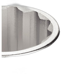 Soquete Estriado 60mm 3/4'' Aço Cromo Vanádio Hyper Drive Chrome Norma DIN 3124 Forjado Tramontina Pro