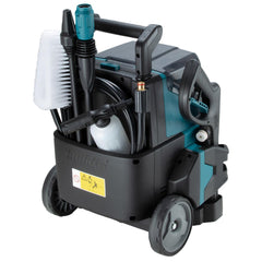 Lavadora de Alta Pressão Makita XGT HW001GT201 2 Baterias 5Ah Carregador e Acessórios