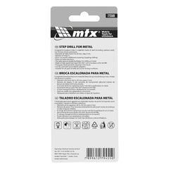 Broca Escalonada 4-20mm Aço HSS Rápido Espiral Profissional MTX 723569