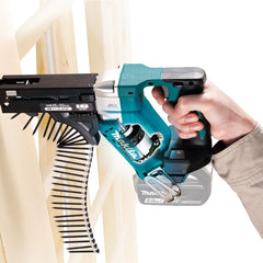 Parafusadeira Auto Alimentacao 6000RPM Motor BL Sem Bateria Sem Carregador DFR551Z Makita