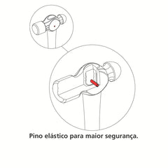 Martelo Bola Tramontina PRO 300g Cabo Tubular Aço CrV