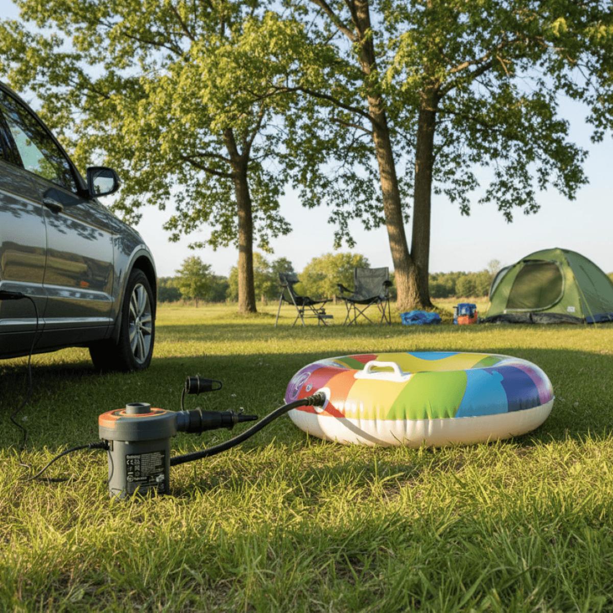 Bomba Elétrica 12V para Infláveis com Acendedor Bel 680L/min Portátil - Guimepa
