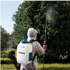 Pulverizador de Jardim 15L Sem Fio 18V IPX4 Resistência Água Dois Bicos DUS158Z Makita