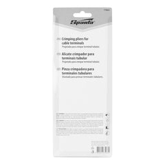 Alicate para Engastar Cabos Elétricos 0,5-6mm Sparta 1770655 Robusto e Durável