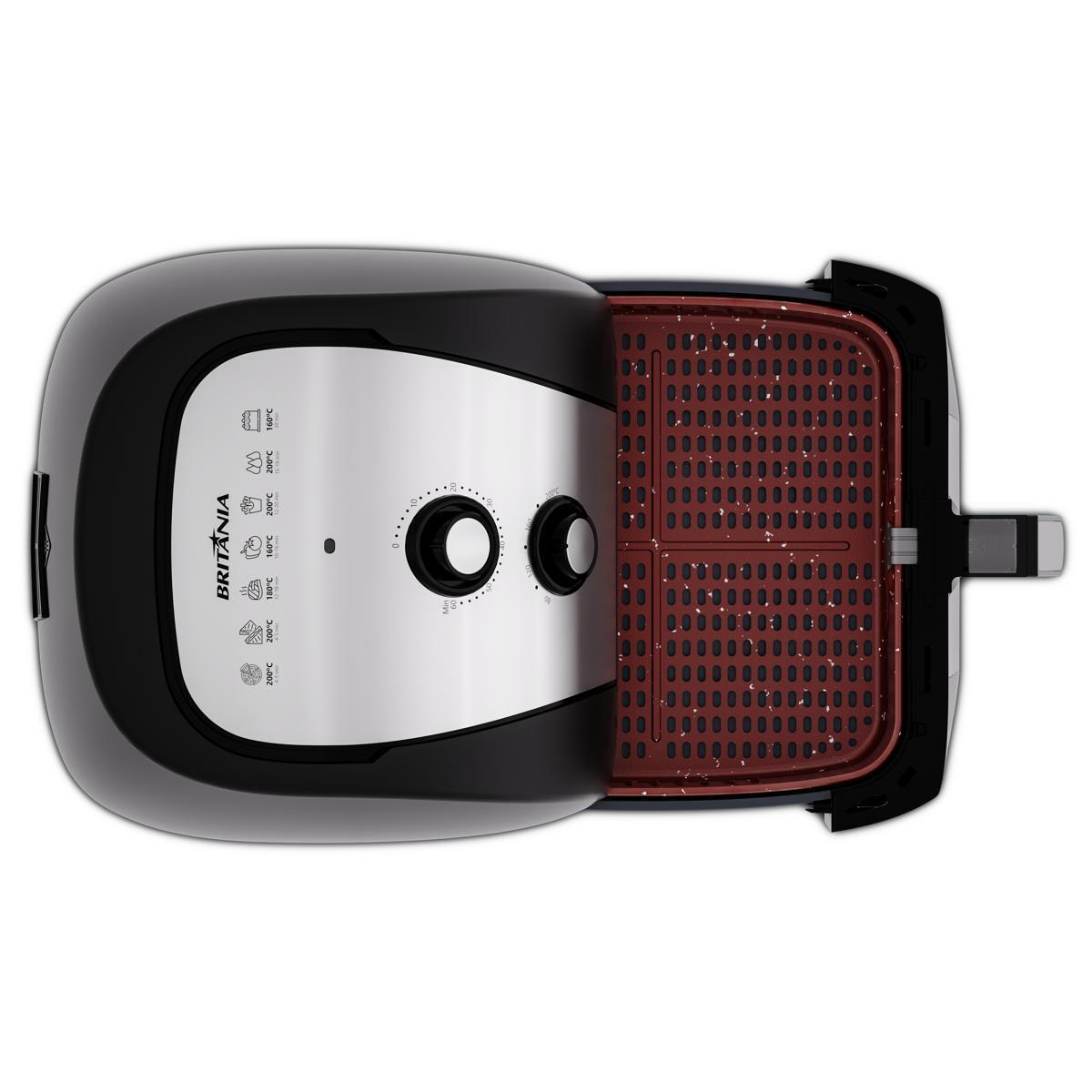 Fritadeira Air Fryer Britânia BAF90A 9L 2000W Antiaderente 127V - Guimepa