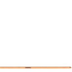 Vassoura Plástica Laranja 30 Dentes Tramontina 120 cm Polipropileno Madeira 23 mm