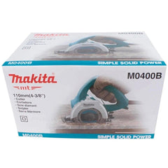 Serra Marmore 110Mm 1200W Com Chave Fixa e Allen Ideal para Cortes Diversos M0400B 127V Makita
